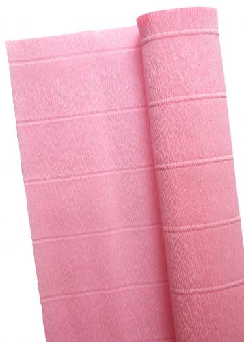 Креп бумага гофрированная светло-розовая (549)