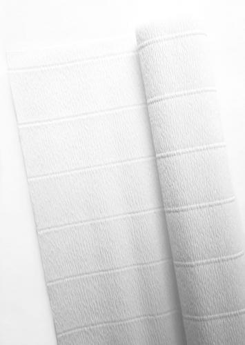 Креп бумага гофрированная белая (600)