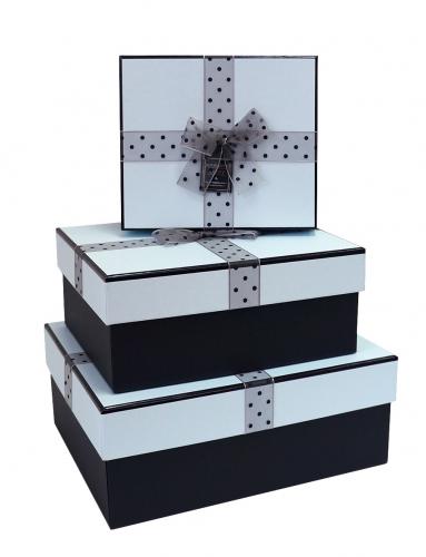 Набор подарочных коробок А-015-458/3 (Голубой)