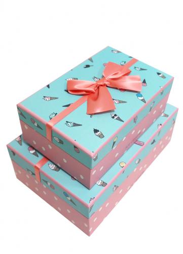 Набор подарочных коробок А-018-102 (Голубой)