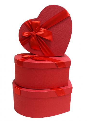 Набор подарочных коробок А-019-3069 (Красный)