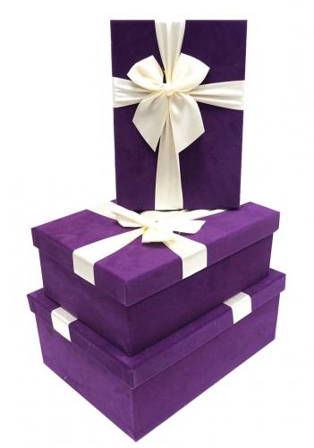 Набор подарочных коробок А-0711 (Фиолетовый)