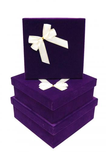 Набор подарочных коробок А-0817 (Фиолетовый)