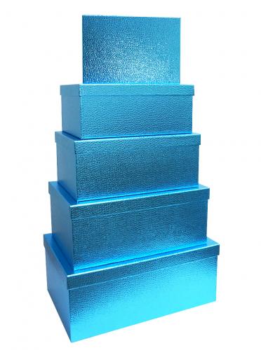 Набор подарочных коробок А-0915 (Голубой)