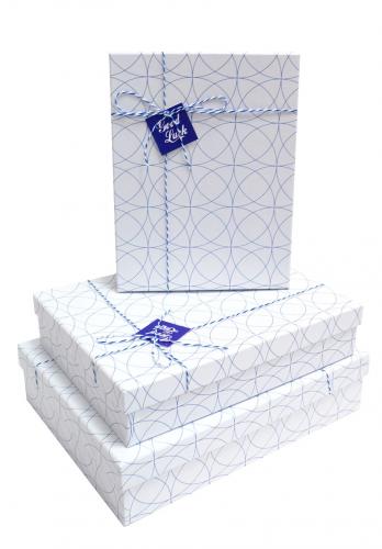 Набор подарочных коробок А-0921 (Синий)
