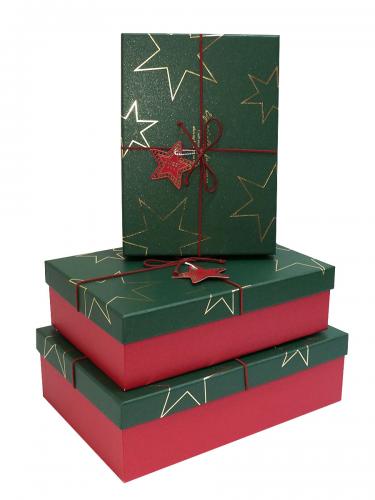 Набор подарочных коробок А-09450 (Зелёный)
