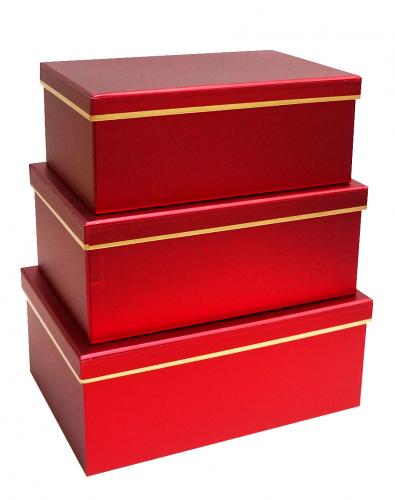 Набор подарочных коробок А-121928 (Красный)