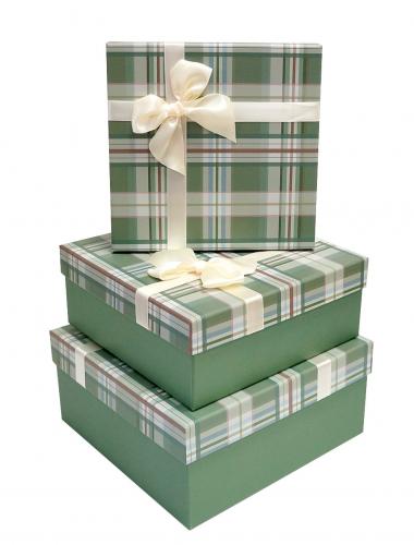 Набор подарочных коробок А-15-07300 (Зелёный)