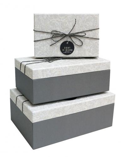 Набор подарочных коробок А-15-735/3 (Серый)