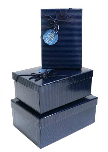 Набор подарочных коробок А-171017 (Синий)