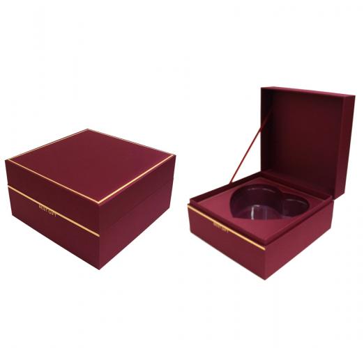 Подарочная коробка А-180929 (Бордовая)