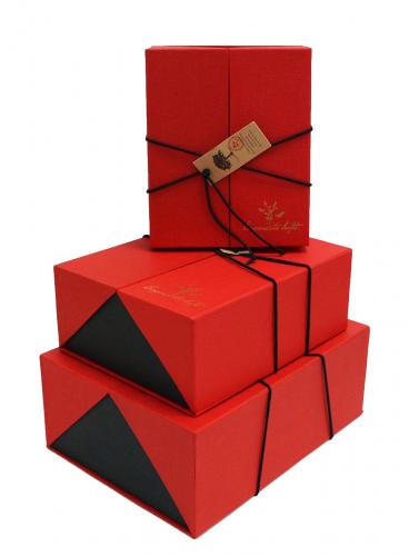 Набор подарочных коробок А-180932 (Красный)