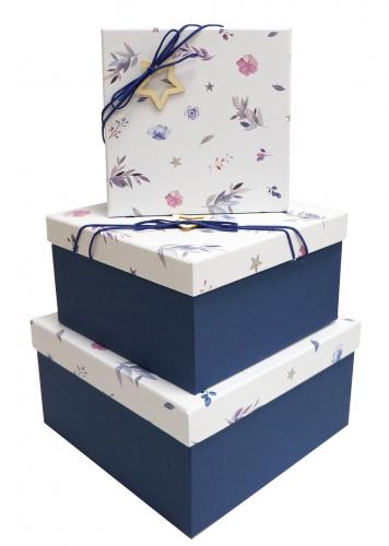 Набор подарочных коробок А-183311-31 (Синий)