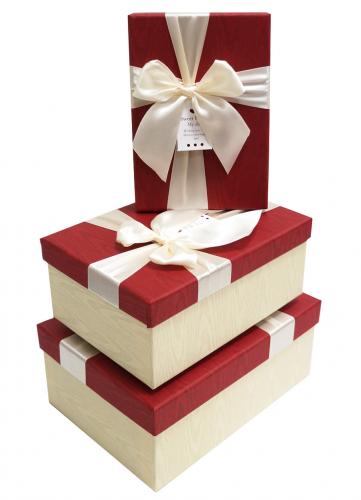 Набор подарочных коробок А-18516 (Красный)