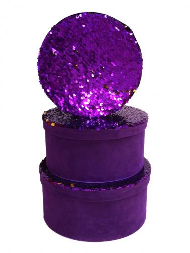 Набор подарочных коробок А-186213 (Фиолетовый)