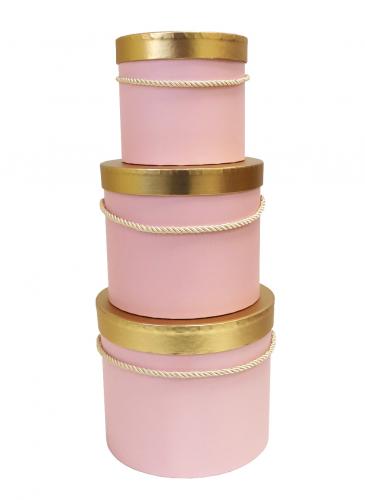 Набор подарочных коробок А-1905-204 (Розовый)