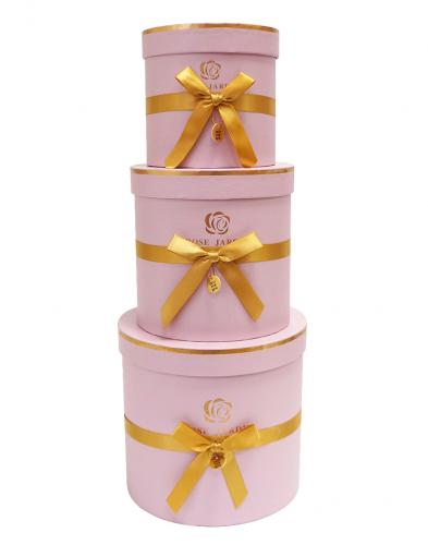 Набор подарочных коробок А-1912-152 (Розовый)