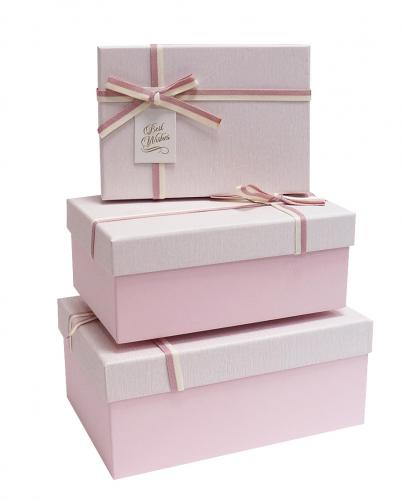 Набор подарочных коробок А-2308-18 (Розовый)