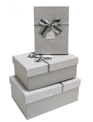Набор подарочных коробок А-2308-26 (Серый)