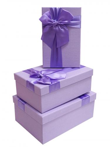 Набор подарочных коробок А-2316-607 (Сиреневый)