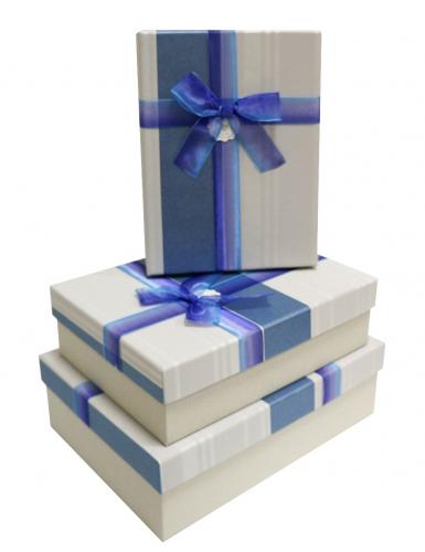 Набор подарочных коробок А-23601-54 (Синий)
