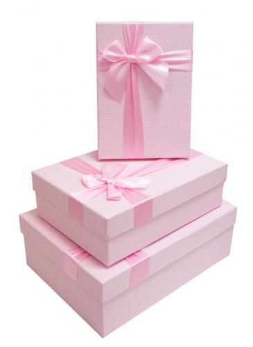 Набор подарочных коробок А-2533-13 (Розовый)