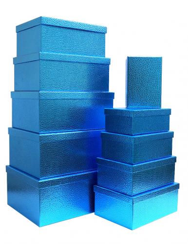 Набор подарочных коробок А-283 (Голубой)