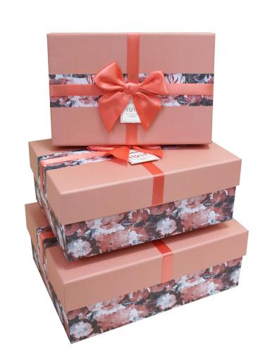 Набор подарочных коробок А-4806-9700/312 (Персиковый)