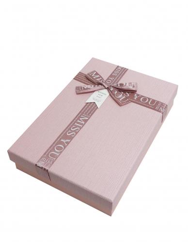 Подарочная коробка А-61137-13 (Розовая)