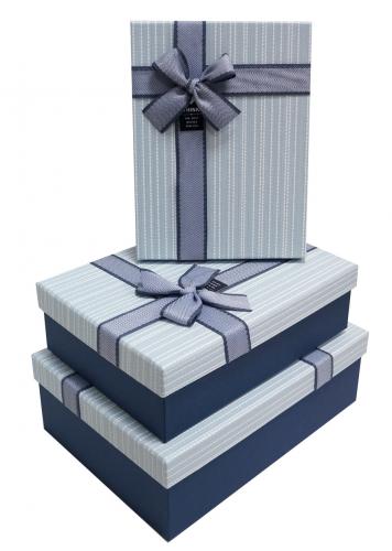 Набор подарочных коробок А-61307-27 (Синий)
