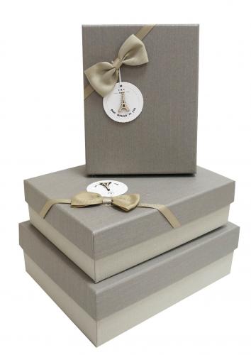Набор подарочных коробок А-61318 (Серый)