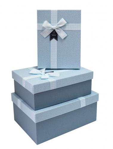 Набор подарочных коробок А-61348-11 (Голубой)