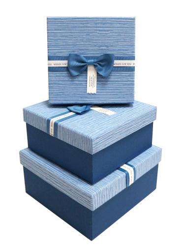 Набор подарочных коробок А-62301-10 (Синий)