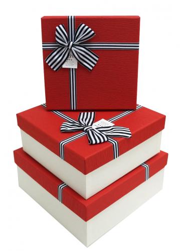 Набор подарочных коробок А-62314-5 (Красный)