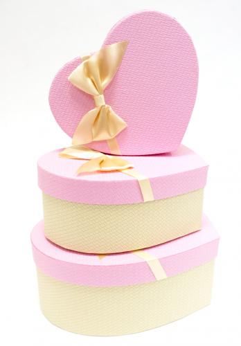 Набор подарочных коробок А-7301-49 (Розовый)