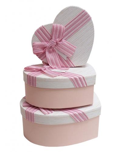 Набор подарочных коробок А-7301-90 (Розовый)