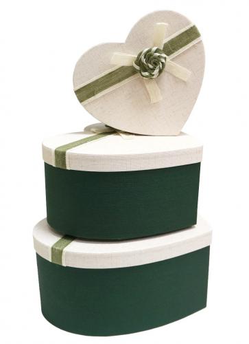 Набор подарочных коробок А-7302-49 (Зелёный)