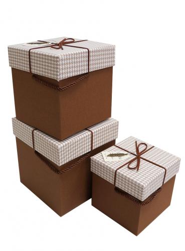 Набор подарочных коробок А-8303-35 (Коричневый)