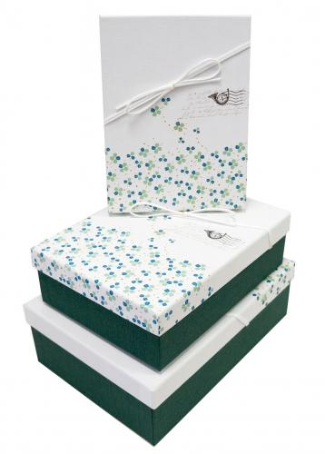 Набор подарочных коробок А-91307-102 (Зелёный)