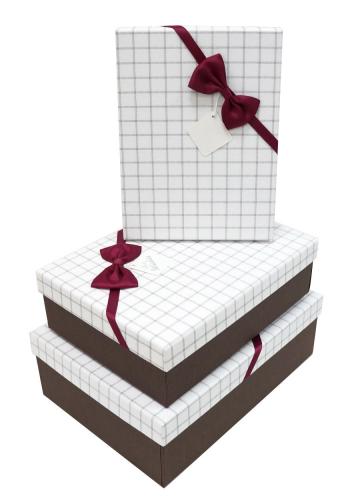 Набор подарочных коробок А-91307-116 (Белый)