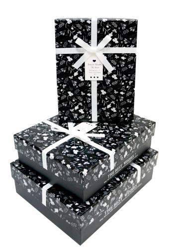 Набор подарочных коробок А-91318-31 (Чёрный)