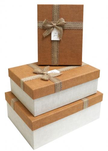 Набор подарочных коробок А-91329-15 (Карамельный)