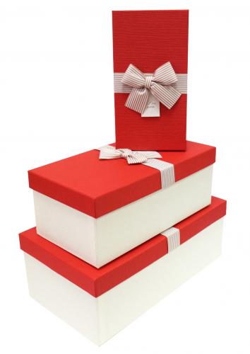 Набор подарочных коробок А-91333-8 (Красный)