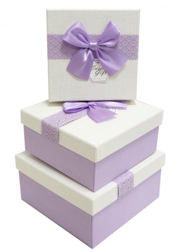 Набор подарочных коробок А-92301-127 (Молочный)