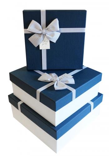 Набор подарочных коробок А-92314-30 (Синий)