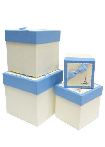 Набор подарочных коробок А-92401-1 (Голубой)