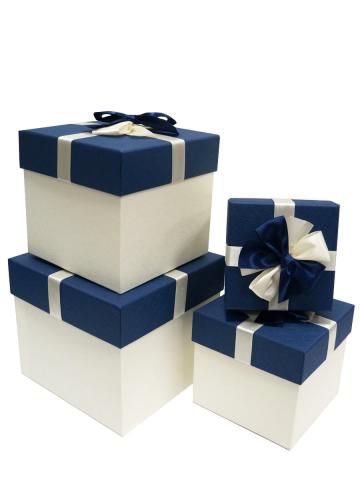 Набор подарочных коробок А-92402-1 (Синий)