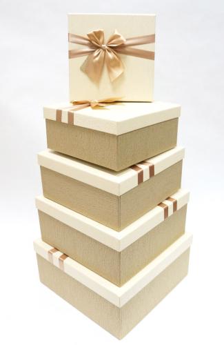 Набор подарочных коробок А-92501-7 (Молочный)