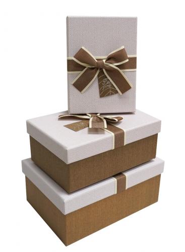Набор подарочных коробок А-9301-109 (Коричневый)