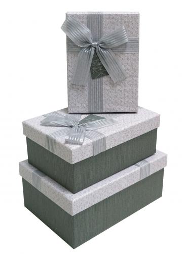 Набор подарочных коробок А-9301-114 (Серый)